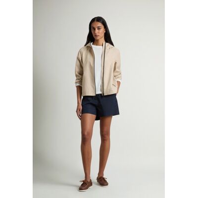 Woolrich donna Giacca in Light Stretch Beige Taglia XXL Woolrich donna Giacca in Light Stretch Beige Taglia XXL