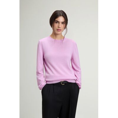 Woolrich donna Maglione in pura lana vergine Merino Rosa Taglia S Woolrich donna Maglione in pura lana vergine Merino Rosa Taglia S