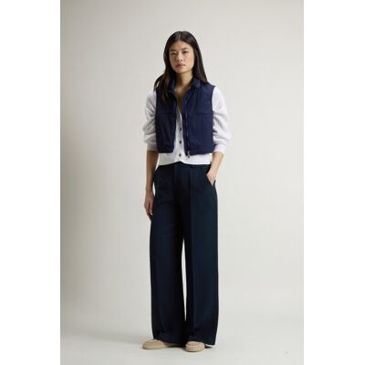 Woolrich donna Gilet in nylon Blu Taglia XXL Woolrich donna Gilet in nylon Blu Taglia XXL