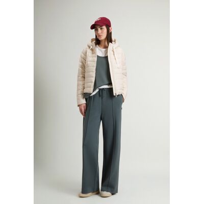 Woolrich donna Piumino leggero in microfibra con cappuccio Bianco Taglia L Woolrich donna Piumino leggero in microfibra con cappuccio Bianco Taglia L