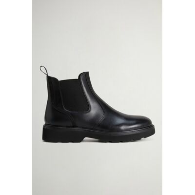 Woolrich uomo Stivaletti City in pelle di vitello Nero Taglia 41 Woolrich uomo Stivaletti City in pelle di vitello Nero Taglia 41