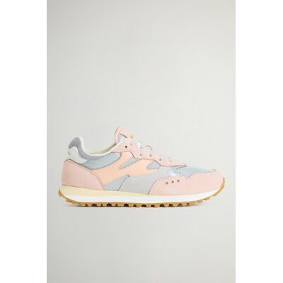 Woolrich donna Sneakers Gravel in nylon con inserti in pelle e camoscio Rosa Taglia 36 Woolrich donna Sneakers Gravel in nylon con inserti in pelle e camoscio Rosa Taglia 36