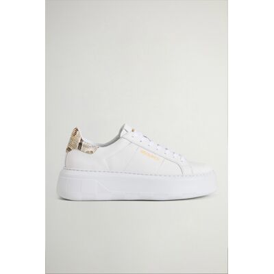 Woolrich donna Sneakers Chunky Court in pelle di vitello Bianco Taglia 36 Woolrich donna Sneakers Chunky Court in pelle di vitello Bianco Taglia 36
