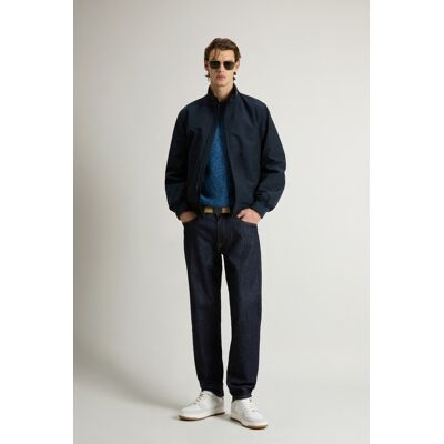 Woolrich uomo Bomber Cruiser in Light Ramar Blu Taglia 3XL Woolrich uomo Bomber Cruiser in Light Ramar Blu Taglia 3XL