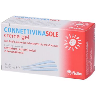 FIDIA FARMACEUTICI ConnettivinaSole Crema Gel 30 ml FIDIA FARMACEUTICI ConnettivinaSole Crema Gel 30 ml