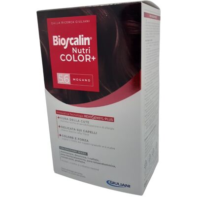 GIULIANI SpA Bioscalin Nutricolor Plus Tintura Capelli Colore 5,6 Mogano GIULIANI SpA Bioscalin Nutricolor Plus Tintura Capelli Colore 5,6 Mogano