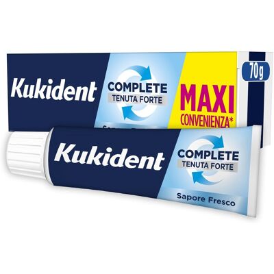 Procter & Gamble SRL Kukident Complete Fresco Crema Adesiva 70g Procter & Gamble SRL Kukident Complete Fresco Crema Adesiva 70g