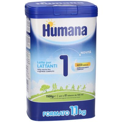 HUMANA ITALIA SpA Humana 1 ProBalance 5 HMO Latte per Lattanti 1100 g HUMANA ITALIA SpA Humana 1 ProBalance 5 HMO Latte per Lattanti 1100 g