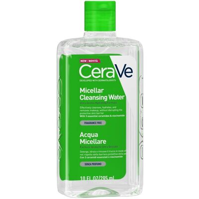 Acqua Micellare Detergente CeraVe con Niacinamide e Ceramidi - Per Tutti i Tipi di Pelle Acqua Micellare Detergente CeraVe con Niacinamide e Ceramidi - Per Tutti i Tipi di Pelle