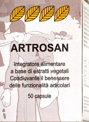 SAN ROCCO FITOTERAPICI Srl Artrosan 50 Capsule - Integratore Alimentare