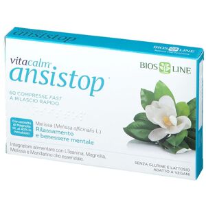 BIOS LINE VitaCalm Ansistop 60 Compresse - Integratore Rilassante