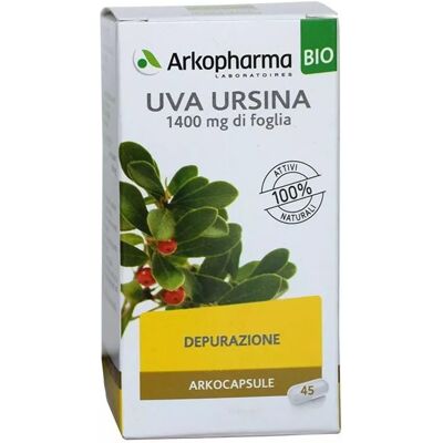 ARKOFARM Srl ArkoCapsule Uva Ursina Bio 45 Capsule - Integratore Vie Urinarie ARKOFARM Srl ArkoCapsule Uva Ursina Bio 45 Capsule - Integratore Vie Urinarie