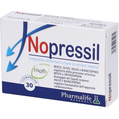 Pharmalife Research Nopressil - Integratore pressione - 30 compresse Pharmalife Research Nopressil - Integratore pressione - 30 compresse