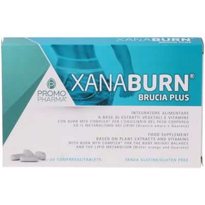 PROMO PHARMA Xanaburn Brucia 20 Compresse PromoPharma - Integratore Alimentare PROMO PHARMA Xanaburn Brucia 20 Compresse PromoPharma - Integratore Alimentare