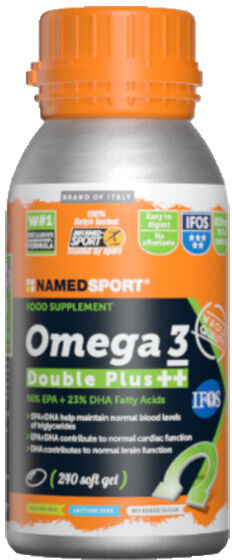 NAMEDSPORT Srl Named Sport Omega3 Double Plus 240 Capsule - Integratore Acidi Grassi