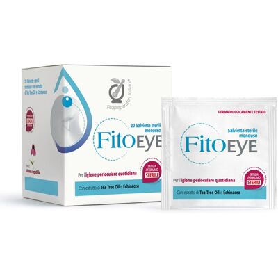 BIODUE SpA Fitoeye Salviette Igiene Perioculare 20 pezzi BIODUE SpA Fitoeye Salviette Igiene Perioculare 20 pezzi