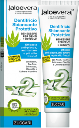 zuccari aloevera2 dentifricio 100 ml