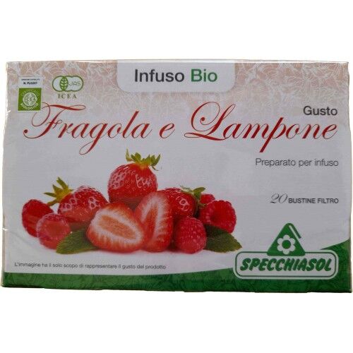 Specchiasol Infuso Fragola Lampone 20 Filtri