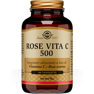 Solgar Rose Vita C 500 100 Tavolette