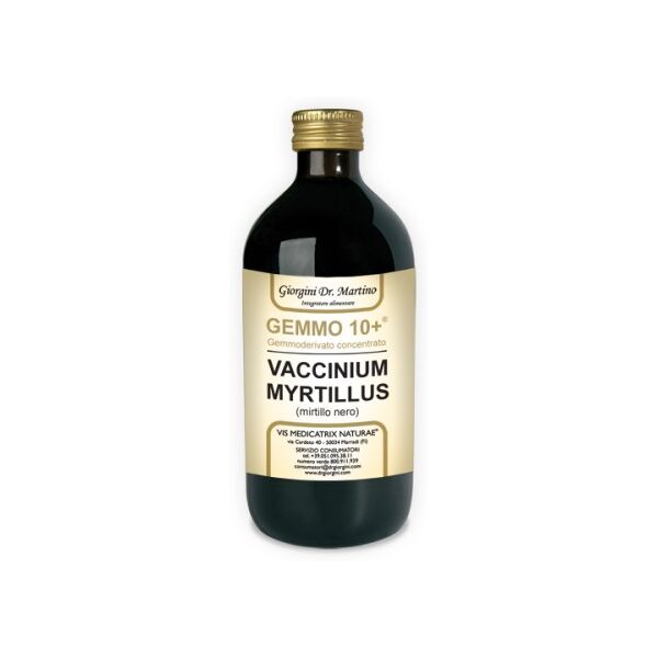 dr. giorgini gemmo 10+ mirtillo nero 500 ml