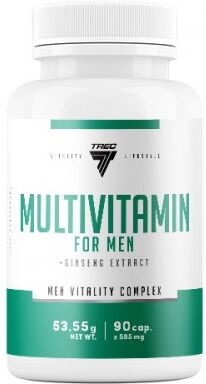 trec nutrition multivitamin for men 90 capsule