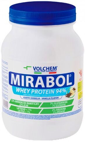 volchem mirabol whey protein 94 750 grammi vaniglia