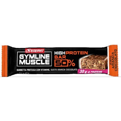 Enervit Gymline Muscle High Protein Bar 50% Brownie
