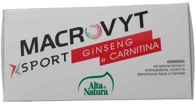 Alta Natura Macrovyt Ginseng E Carnitina