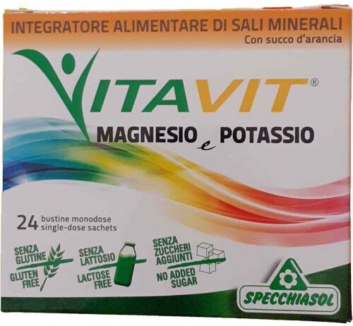 Specchiasol Vitavit Magnesio Potassio 24 Bustine