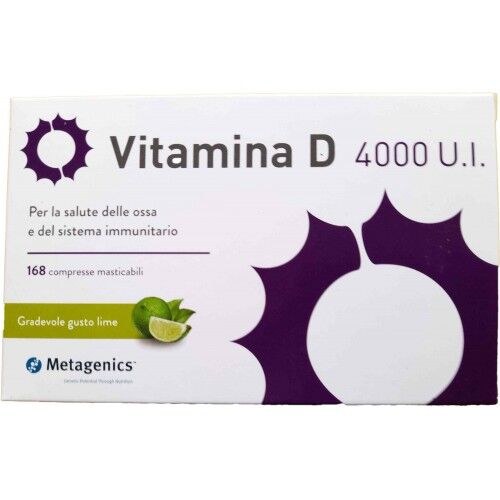 metagenics Vitamina D 4000 Ui 168 Capsule
