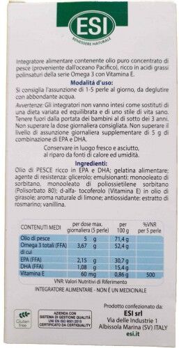 Esi Omega 3 Extra Pure 180 Perle