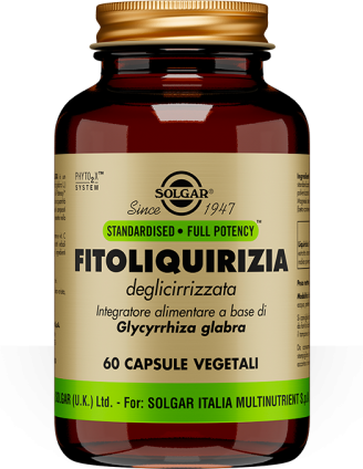 Solgar Fitoliquirizia Deglicirrizzata 60 Capsule