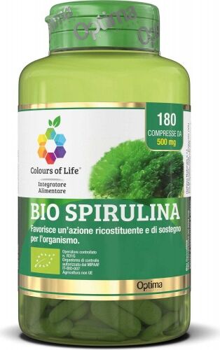 Optima Bio Spirulina 180 Compresse