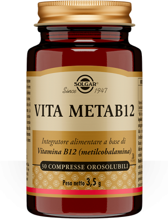 Solgar Vita Metab12 30 Compresse Orosolubili