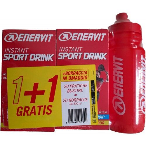 Enervit Instant Sport Drink 20 Bustine + Boraccia