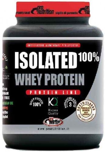 Pronutrition Isolated 100% Whey Protein 908 Grammi Cioccolato Bianco