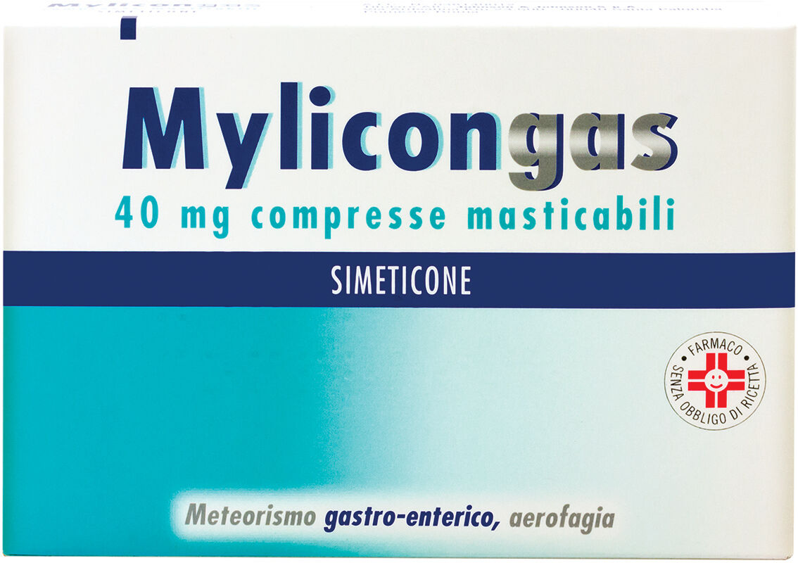 Johnson & Johnson Spa Mylicongas 40 Mg 50 Compresse Masticabili