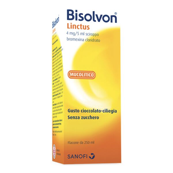 opella healthcare italy srl bisolvon linctus sciroppo mucolitico tosse grassa 250 ml