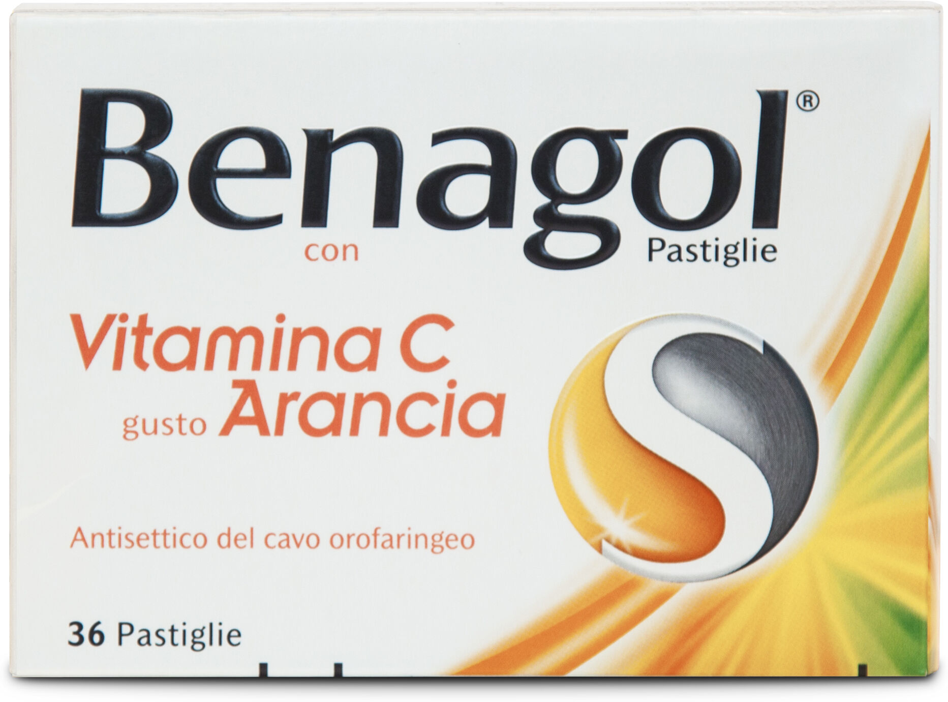 Reckitt Benckiser H.(It.) Spa Benagol 36 Pastiglie Arancia Vitamina C