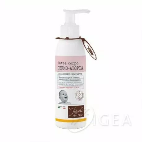 Fiocchi di Riso Dermo-Atopia Latte Idratante per Pelli Atopiche 240 ml