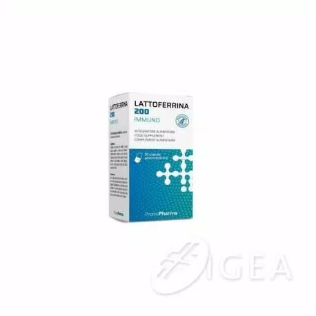 PromoPharma Lattoferrina 200 Immuno Sistema Immunitario 30 Capsule