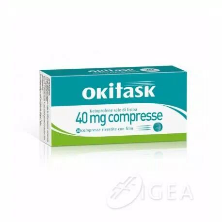 OKi e Okitask Okitask 20 compresse da 40 mg