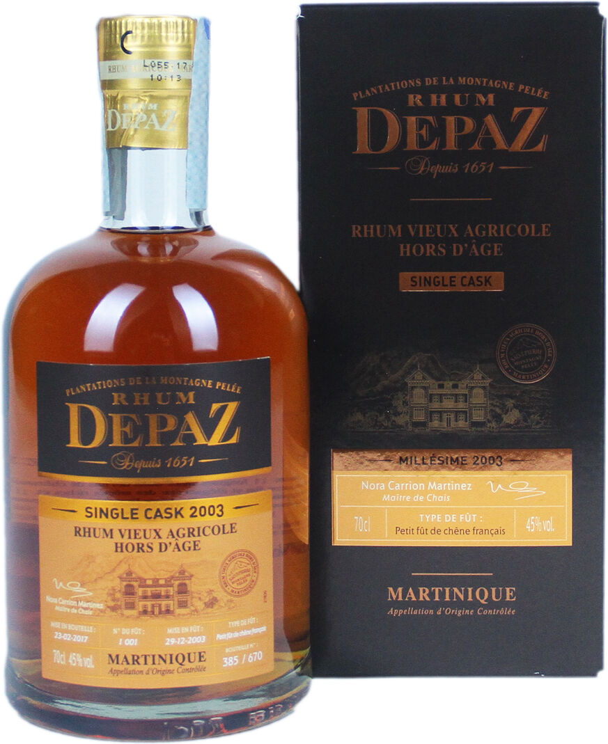 Depaz Single Cask 2003 "Hors d'Age"