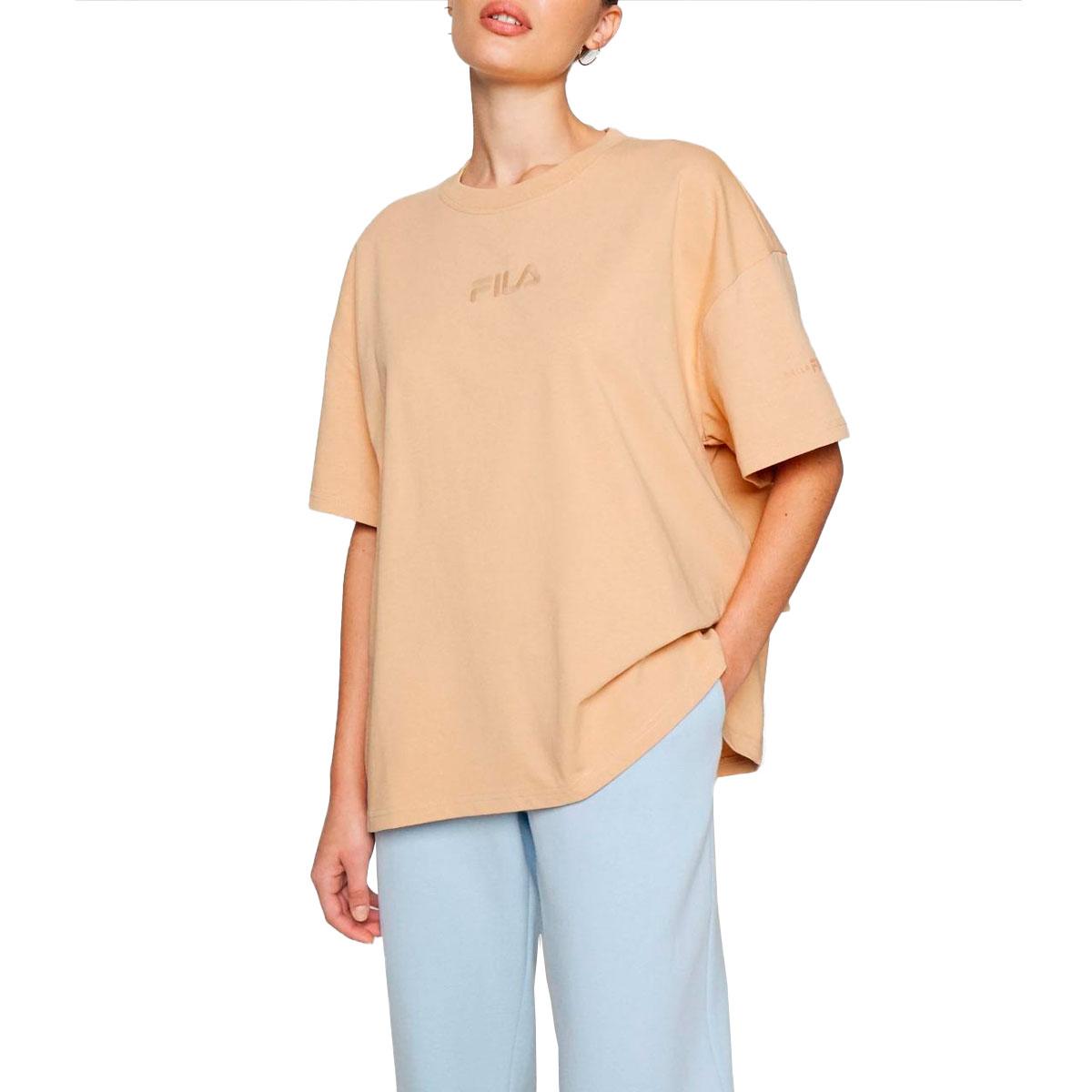 FILA T-shirt Fila Amalia oversized con logo tono su tono da donna rif. 689776
