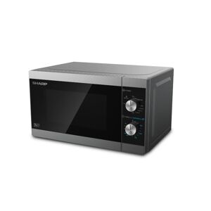 sharp home appliances forno a microonde grill yc-mg01e-s 20l 5 livelli di potenza 800 w e 1000w