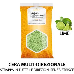 Cera brasiliana multi direzionale senza strisce al limone 1 Kg