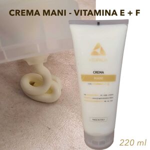 CREMA MANI CON VITAMINA E + F DA 220 ml Keopalia made in Italy