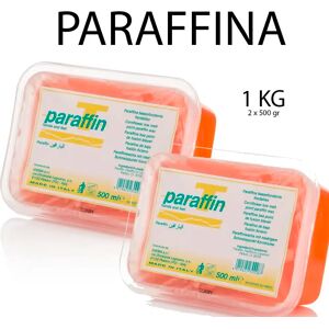 PARAFFINA ROSA 1 KG BASSOFONDENTE MANI PIEDI PER SCALDAPARAFFINA ITALIANA