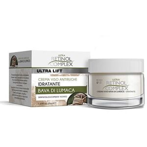 RETINOL COMPLEX CREMA VISO BAVA DI LUMACA ULTRA LIFT ANTI AGE IDRATANTE ANTIRUGHE