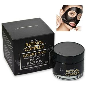 BLACK MASK GOLD MASCHERA VISO MICROPARTICELLE IONIZZATE ORO RETINOL COMPLEX